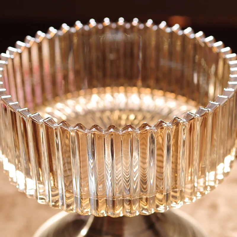 Европейская стеклянная коробка для конфет емкость хранения Современное