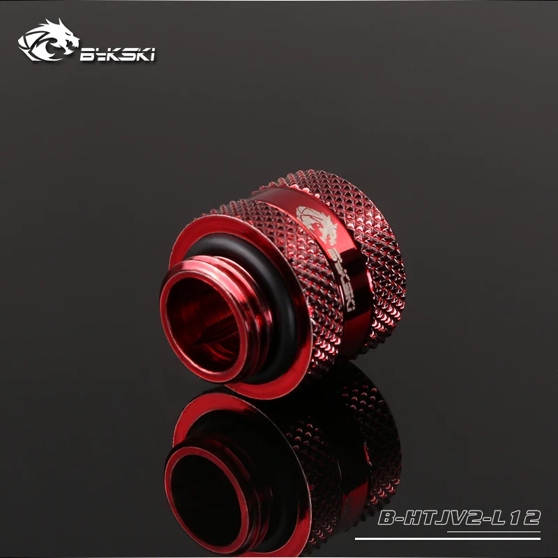 Bykski жесткие трубки фитинги для OD12mm/14mm/16mm бутик Алмазный Узор несколько цветов G1/4 ''быстрый поворот 4 уплотнения кольца гаджет V2
