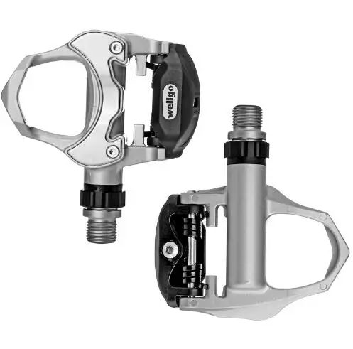Wellgo R302 Aluminum Alloy Road Bike MTB Bicycle Pedals Self-locking Pedal Ultralight 270g/pair 3 colors | Спорт и развлечения