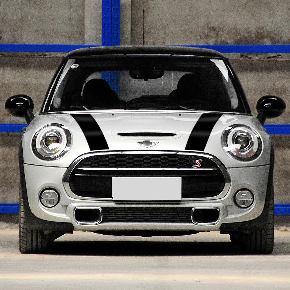 Стайлинг автомобиля стикер s полоса комплект Виниловая наклейка для Mini Cooper F55 F56