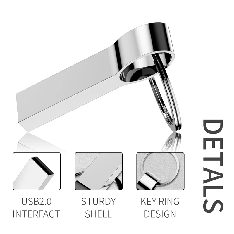 2.0 USB Flash Drive 2T Waterproof Pendrive Memoria Metal Stick High Speed Pen P5 | Компьютеры и офис