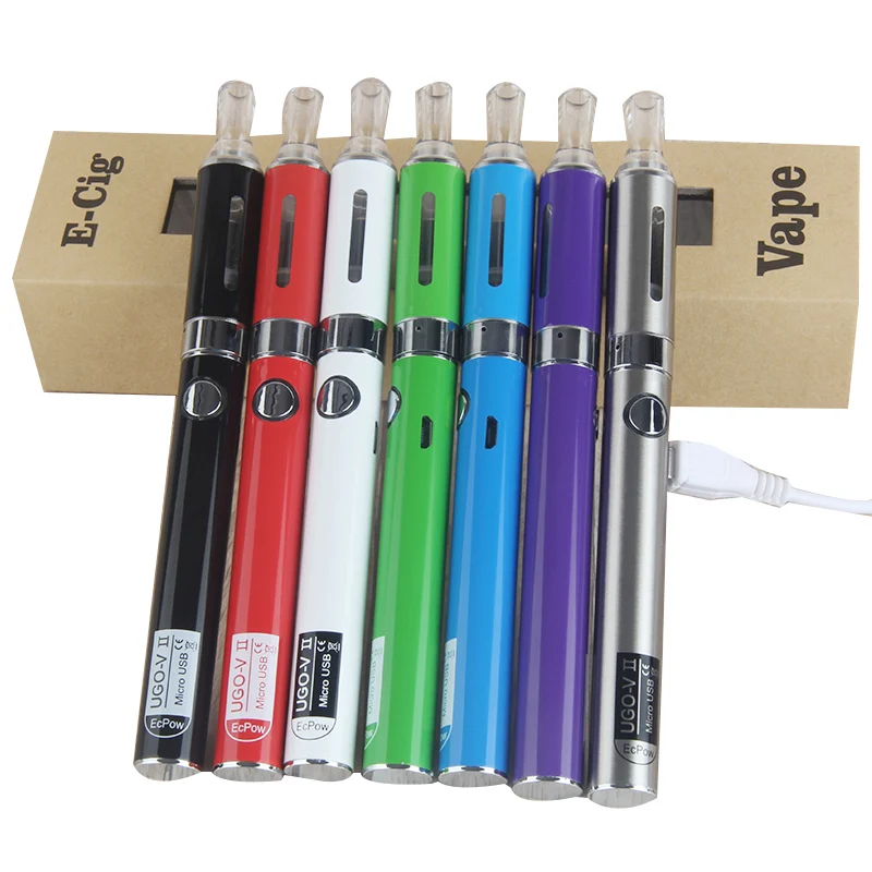Оригинальный UGO-V UGO V II MT3 Vape Kit 650mAH 900mAH аккумулятор встроенный набор для