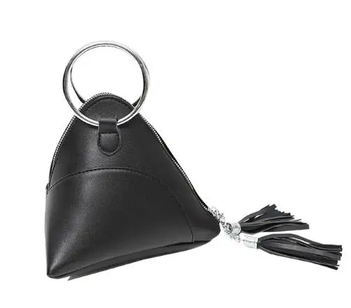 2019 женский клатч форма пельменей Женская сумочка мини кисточка сумка мессенджер