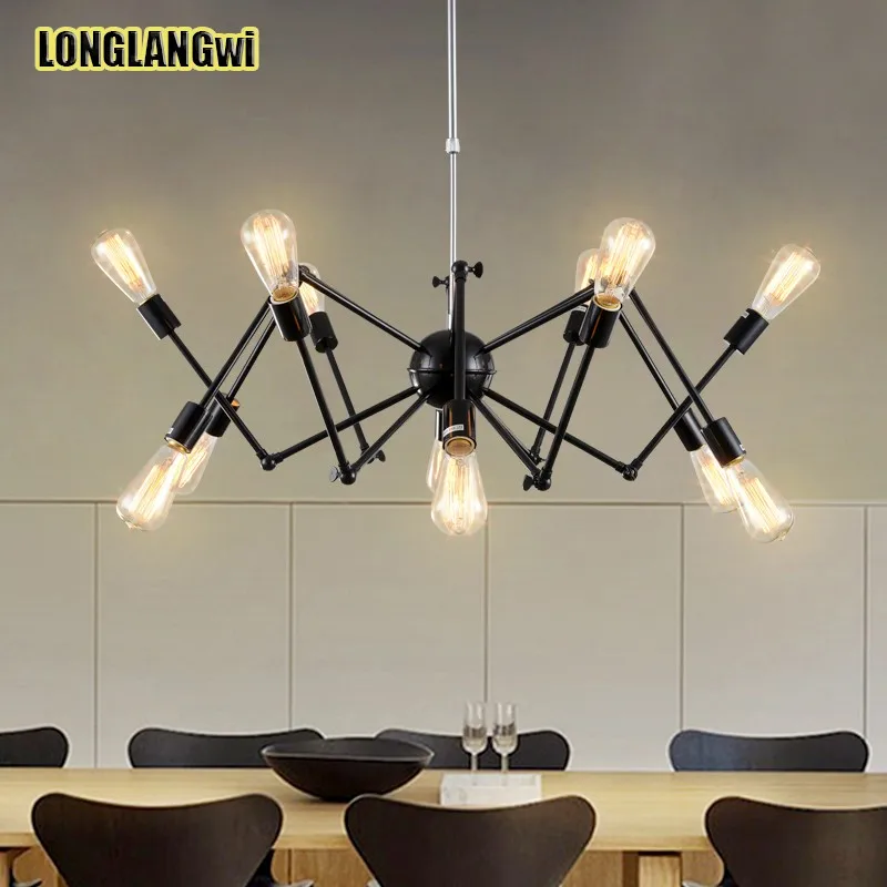 Ретро люстры винтажные промышленные антикварные лампы для ресторана/бара кофе