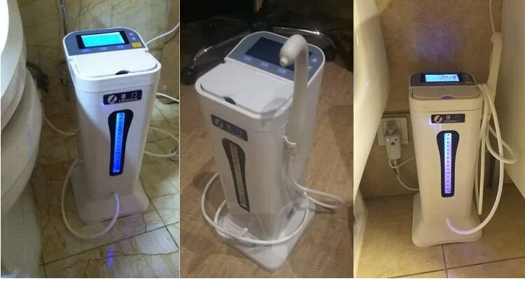 Портативный 2L домашний очиститель кишечника, комплект для клизмы, Двоеточие устройство для гидротерапии дистанционное управление голосовые подсказки не требуется установка