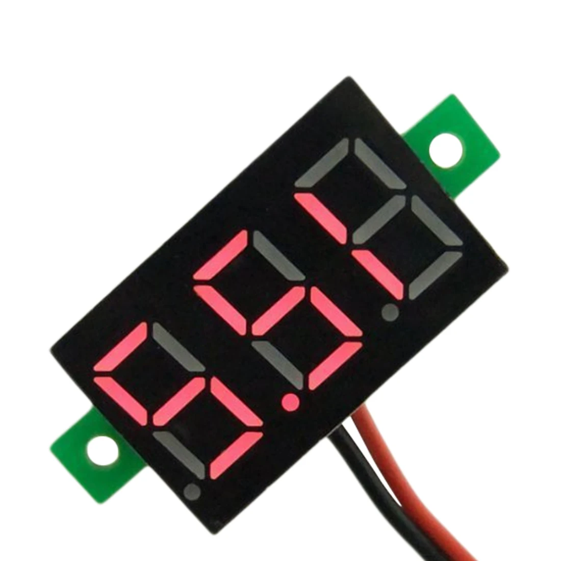 Цифровой вольтметр 4 5 V-30V с красным светодиодным дисплеем тестер напряжения для