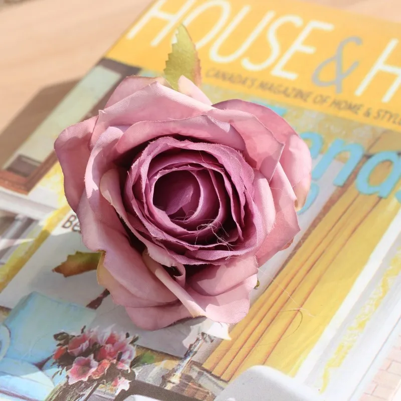 10 шт. цветок из шелка сделай сам|decoration rose|silk flower diysilk flowers |