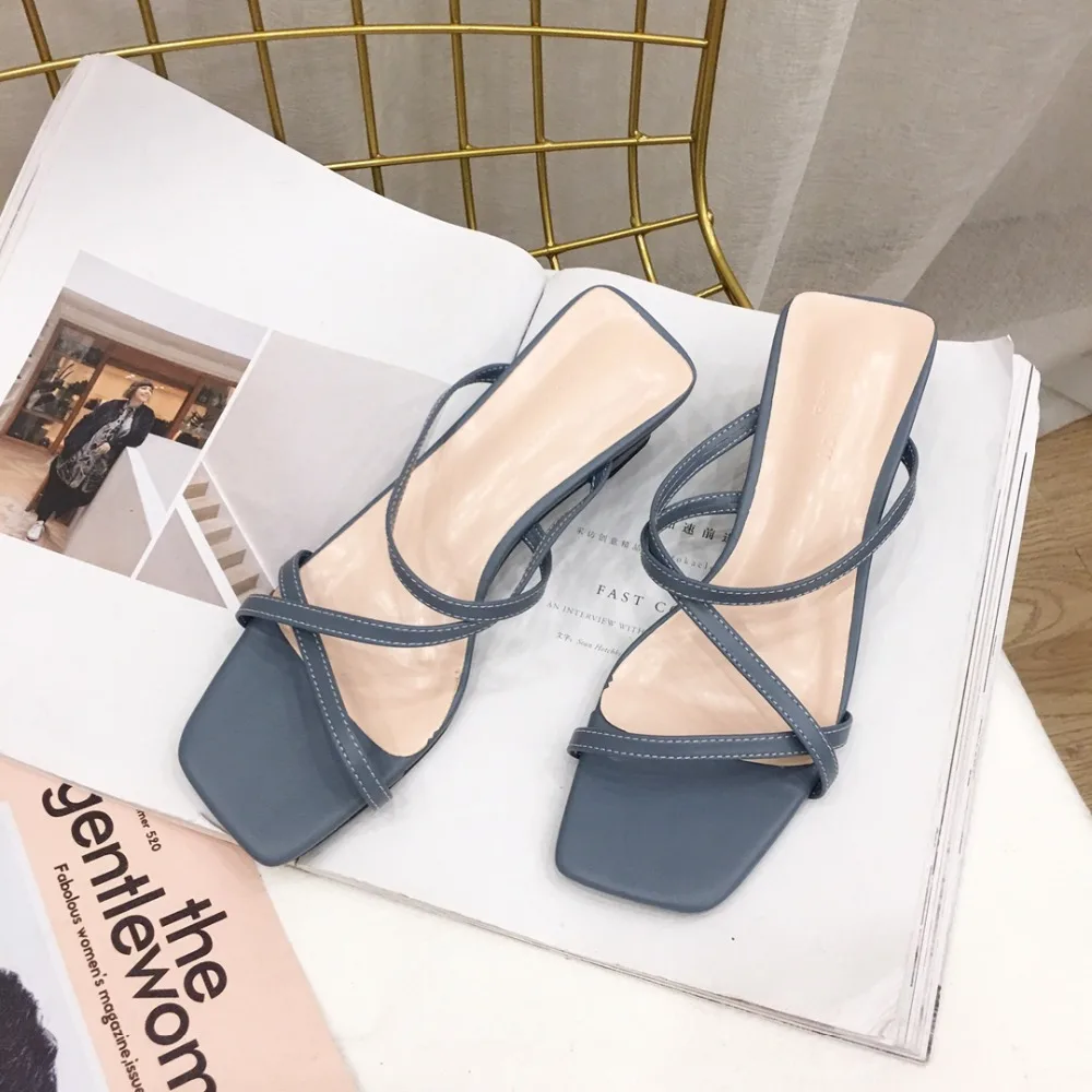 MONMOIRA одноцветное Босоножки на высоком каблуке с открытым носком Для женщин узкая