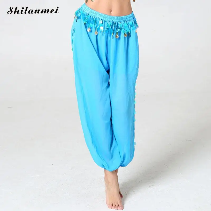 Комплект из 2 предметов с блестками и кисточками для танцев женский укороченный