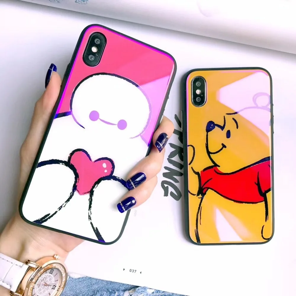 Горячий милый мультфильм Винни медвежонок пух Телефон чехол для iPhone 7 8 6 6s Plus X