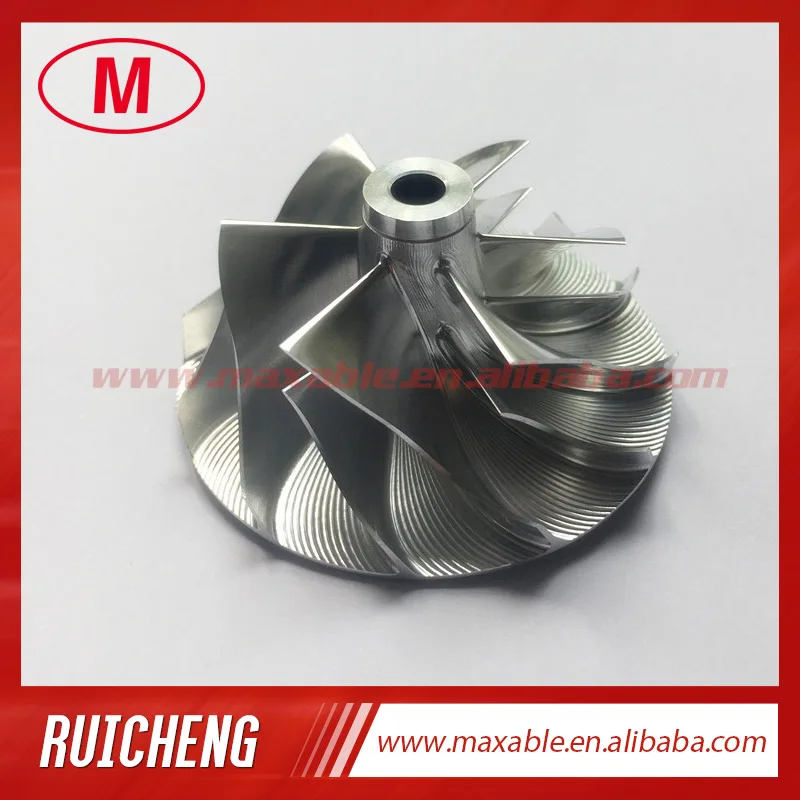 GT15-25 436131-0002 38 62/52 19 мм 6 + лопасти турбо заготовка/Фрезерование/алюминиевый 2618
