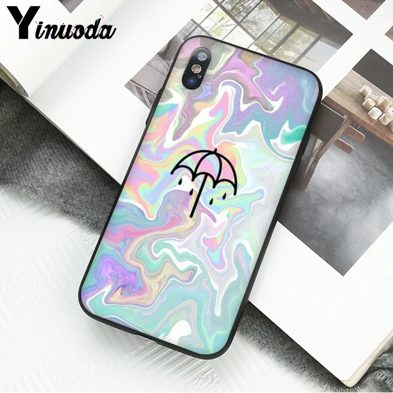 A16 Yinuoda BMTH Bring Me the Horizon TPU черный чехол для телефона чехол для Apple iPhone 8 7 6 6S Plus X XS MAX 5 5S SE XR чехол - Цвет: A16