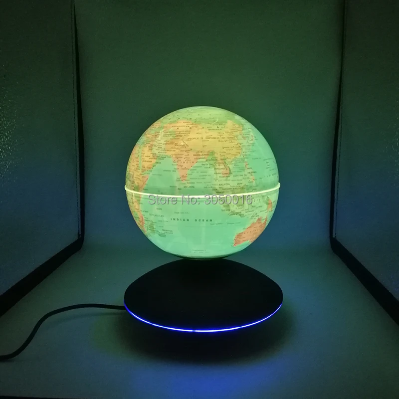 Creative LED Magnetic levitation globe Night Lights table lamp bedroom Children's gifts World Map baby light night lamp for kid