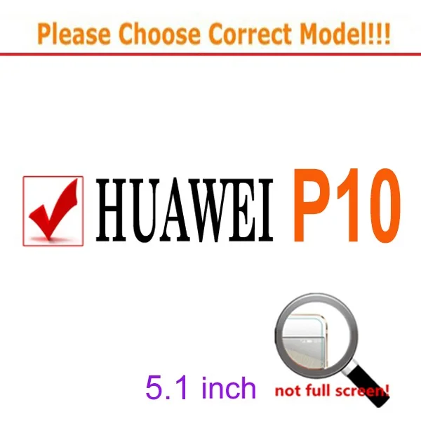 For Huawei P10 2 шт. Премиум Закаленное стекло для huawei P10 Plus защита экрана прозрачная закаленная защитная Пленка чехол для P10 Pro P10 Lite стекло - Цвет: For Huawei P10