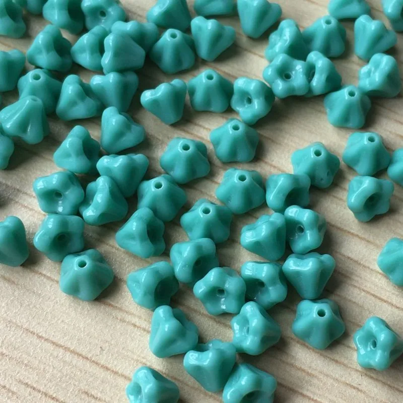 Стеклянные бусины трубы 5*6 мм стеклянные для бижутерии сделай сам Цветные