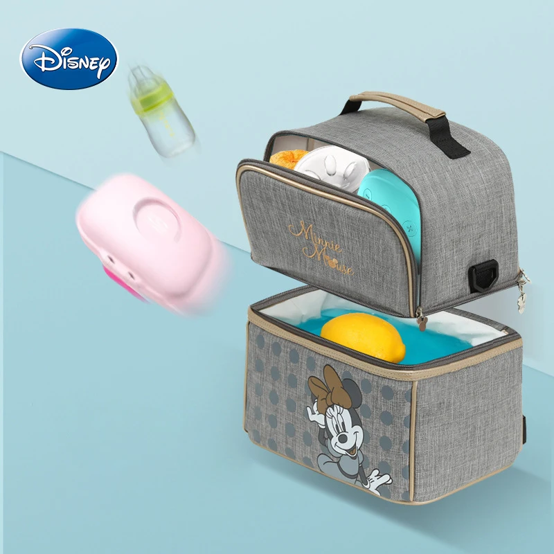 Disney брендовый рюкзак для мам, для хранения молока, продуктов питания, термосумки, для бутылочек для кормления ребенка, терморюкзак, для сохранения свежести, для путешествий, сумка