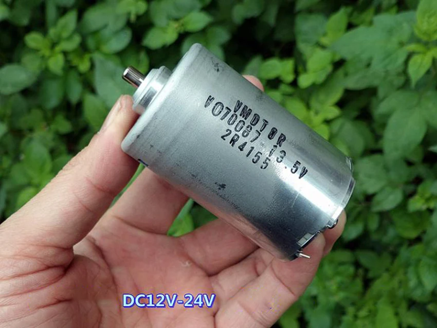 775 модель DC12V-24V микро мотор 0.6A 6700 об/мин высокий крутящий момент передний шарикоподшипник электрическая машина диаметр 42 мм микродвигатели