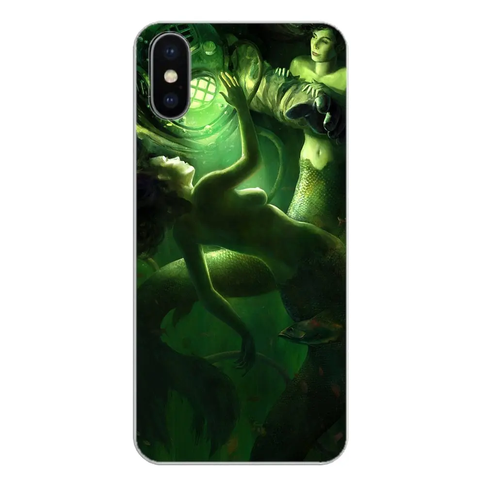 Deep Sea Diver Banksy художественный постер для iPod Touch iPhone 4 4S 5 5S 5C SE 6 6S 7 8 X XR XS Plus MAX