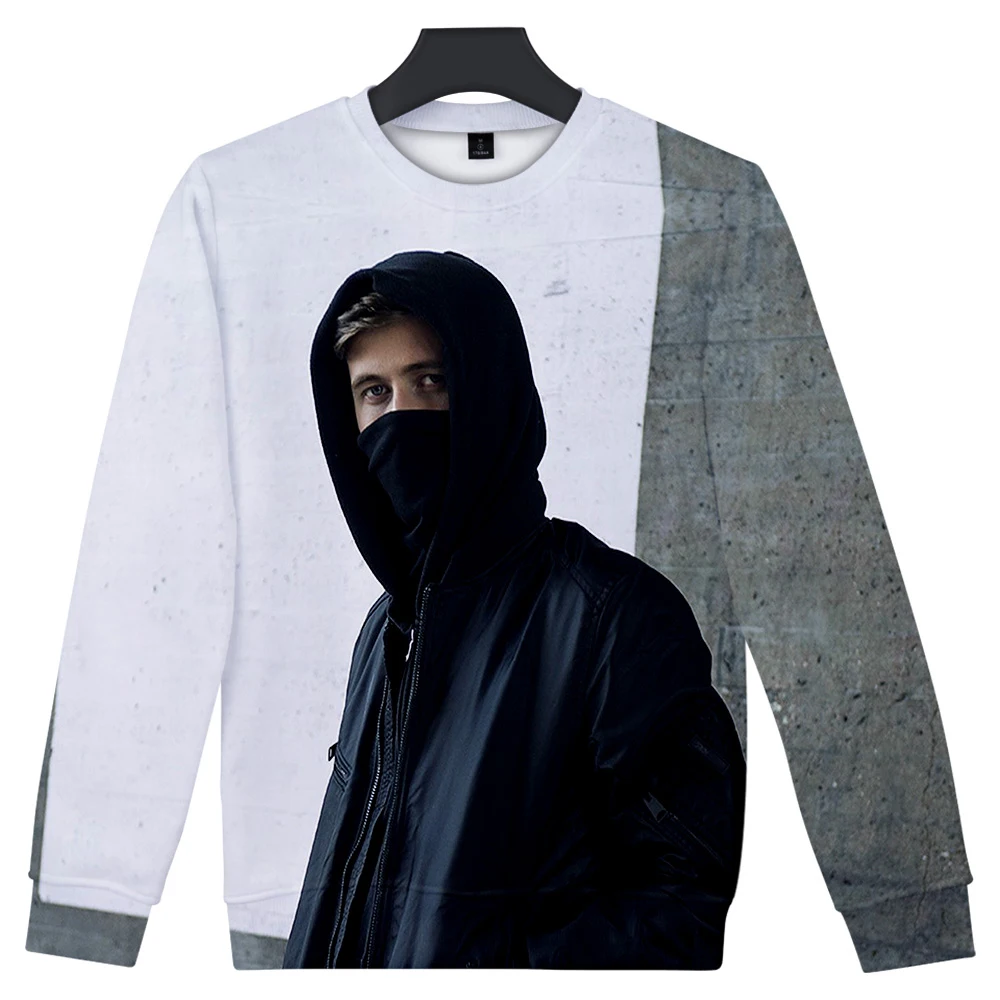 Обувь для мальчиков/девочек DJ Alan Walker поклонников музыки 3D Толстовка с капюшоном
