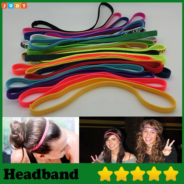 Эластичные спортивные повязки повязка для волос на голову футбола тенниса|elastic