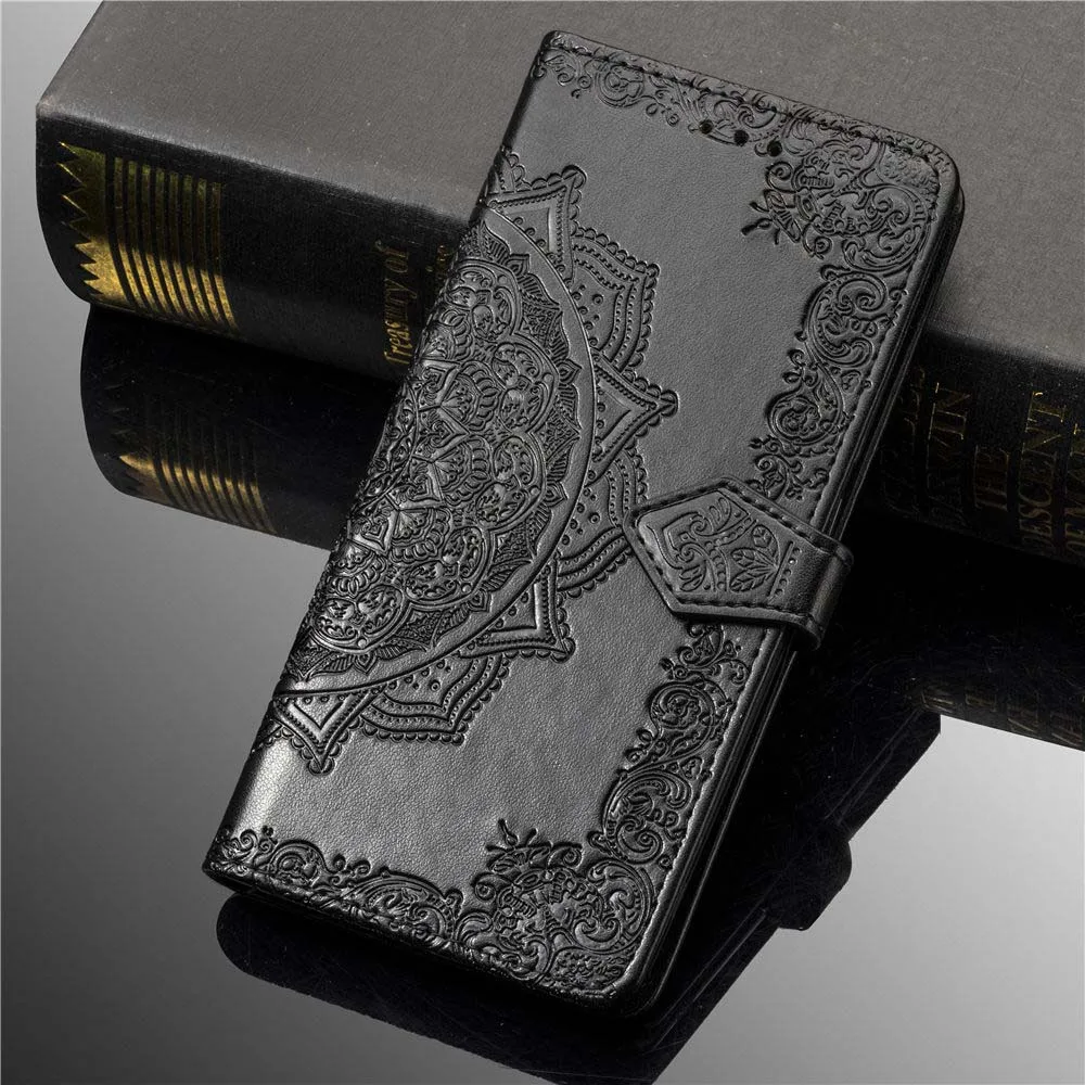 3D Mandala Flower Wallet Leather Case for Samsung Galaxy S10 Lite Plus A9 A7 A6S 2018 A6 A8 J6 J8 J4 J2 J3 J7 Grand Prime | Мобильные