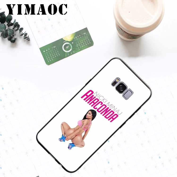 YIMAOC A44 Nicki Minaj Bad Girl Soft Silicone Case for Samsung Galaxy S9 S8 A6 Plus 2018 S7 S6 Edge A5 A3 2017 2016 Note 8 9 |