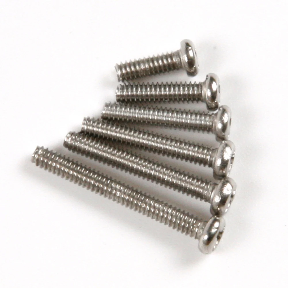 Оптовая продажа 300 шт./компл. Нержавеющая сталь M2 винтов Phillips круглый винты * 6 мм 8