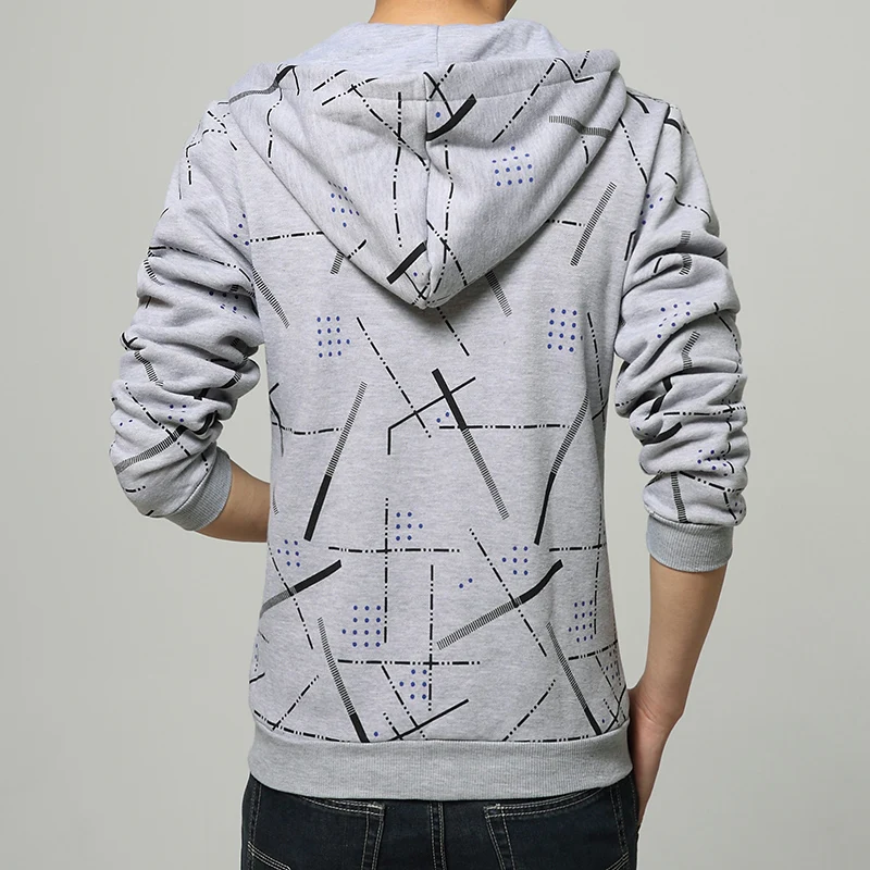 Мужские толстовки новинка 2017 Весенняя модная брендовая одежда толстовка с