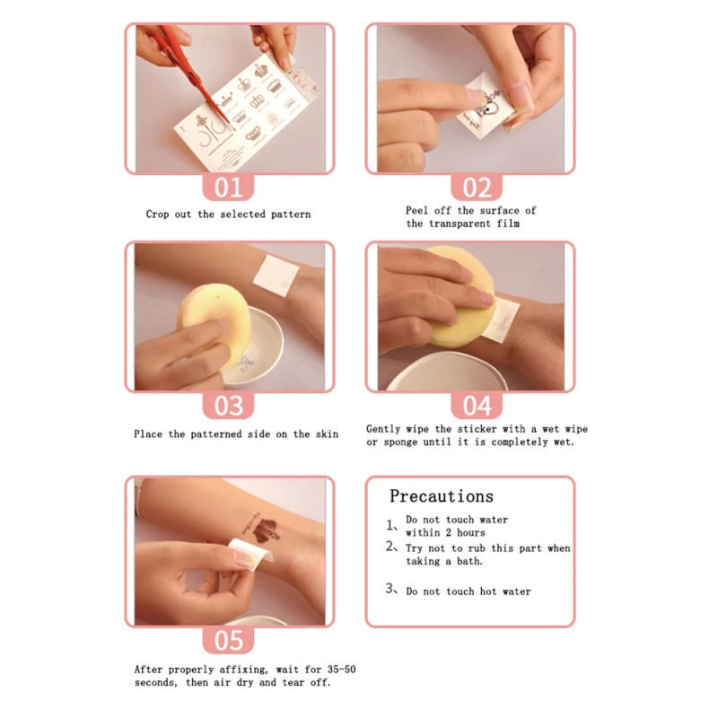 Забавная машинка для татуировок Детский 3D стикер тела с героями мультфильмов