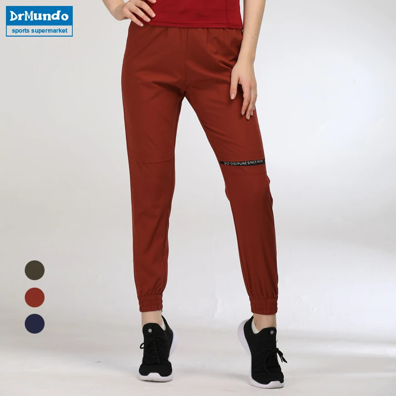 Женские брюки для бега спортивные быстросохнущие штаны занятий фитнесом бегом