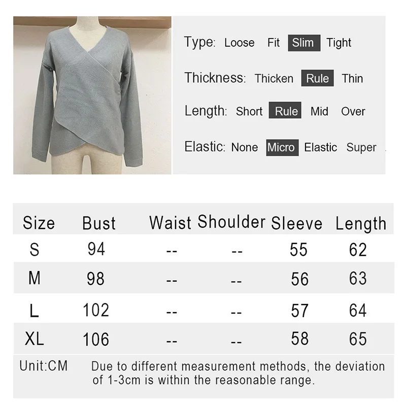 

Weyes & Kelf Criss-cross V-neck Sweater Women Sueter Mujer Pullover Woman 2020 Autumn Winter Solid Knitted Sweater Pull Femme