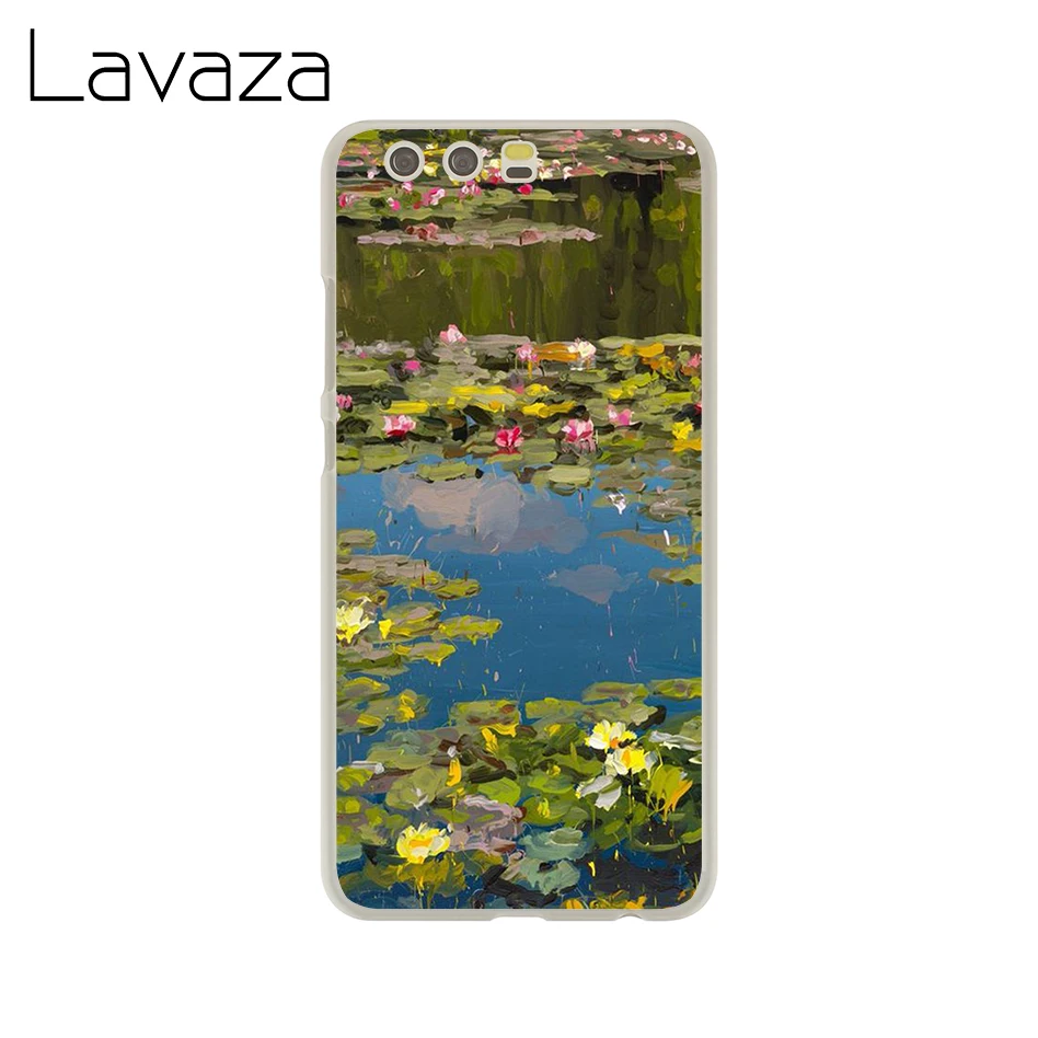 Чехол для телефона Lavaza Monet Garden Lotus huawei P20 P10 P9 P8 Lite Plus Pro 2017 2016 2015 P Smart 2019 | Мобильные