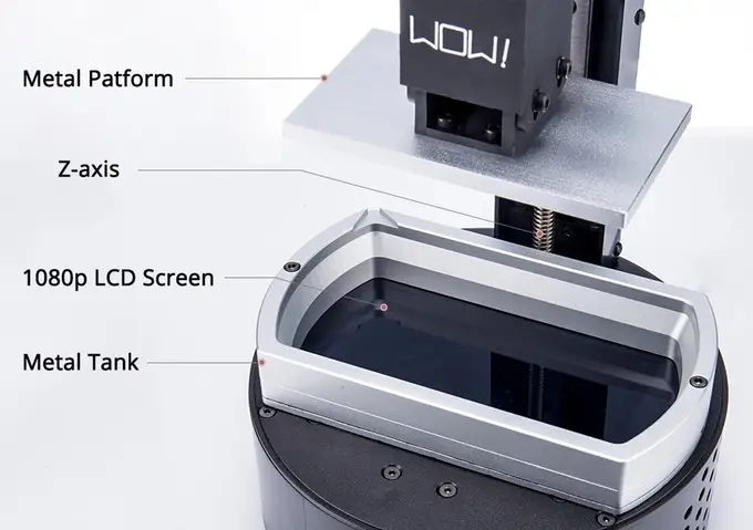 Sparkmaker новейший 3d принтер FHD Смола 3d Pinter SLA быстрый ломтик Off-line печать lcd Shadow Mini Impresora 3d принтер лазер
