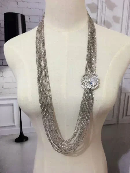 Фианитовые коннекторы филигрань для ожерелий фурнитура украшений | Украшения и