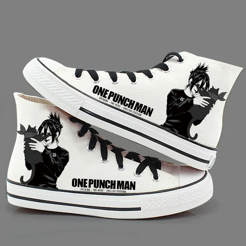 Холщовые ботинки из аниме ONE PUNCH-MAN Сайтама Genos tatsumaki plimsolls парусиновые в стиле