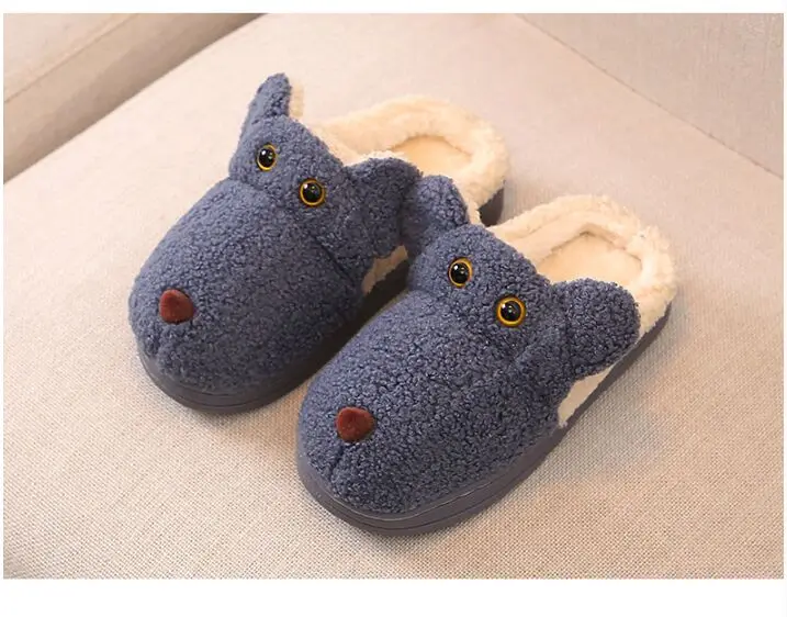 

Winter kids Shoes Slippers Children Funny Soft Anti-slip Home House Shoes Kids Baby Girls Cartoon Slipper Indoor Floor Shoes