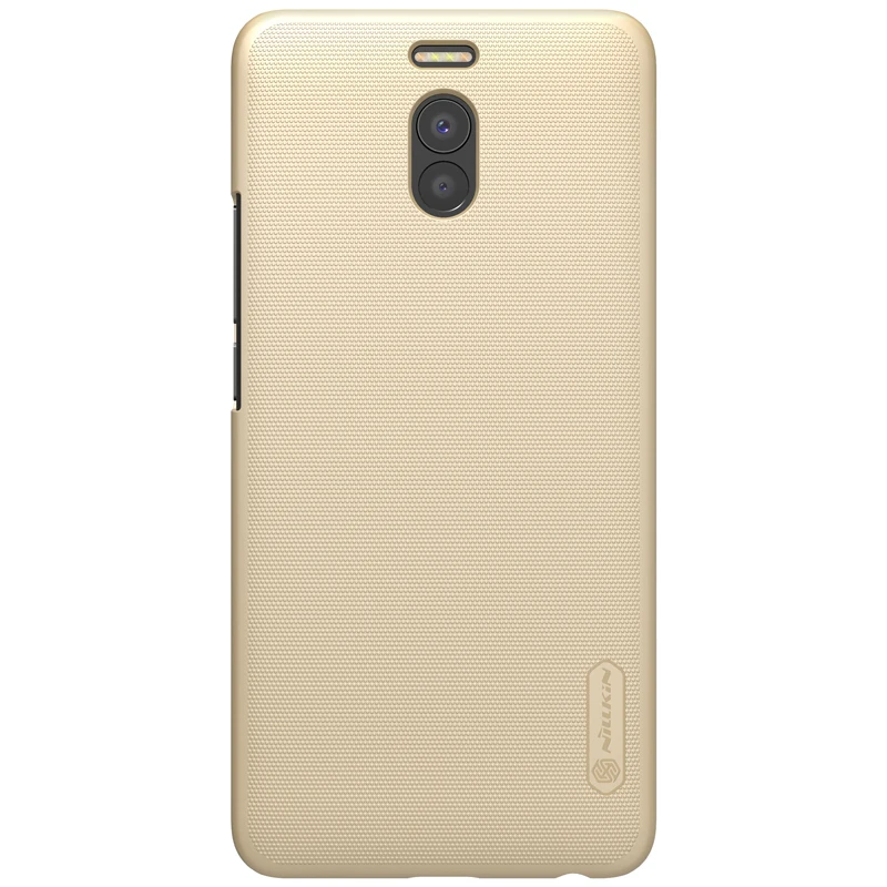 Gold Для Meizu M6 Note чехол Nillkin матовый защитный пластиковый жесткий чехол для телефона чехол s для Meizu M6 Note с подарком - Цвет: Gold