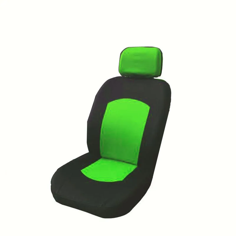 green 2pcs Высокое качество, чехол для автокресла, универсальный, подходит для большинства брендовых авточехлов, 6 цветов, защита для автокресла, чехлы для автостайлинга - Название цвета: green 2pcs