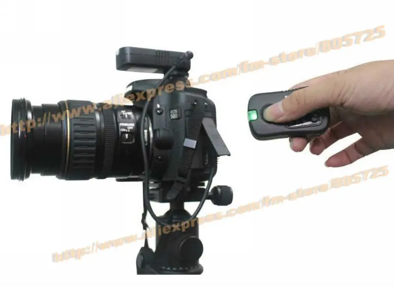 Free Shipping Professional Pixel Pawn 2.4GHz Wireless Remote Flash Trigger for Canon 550D 600D 1100D 60D 7D 5D 20D 108036 | Электроника