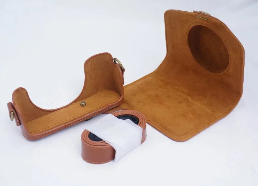 Чехол из искусственной кожи для видеокамеры с винтовым креплением 1/4 цифровых