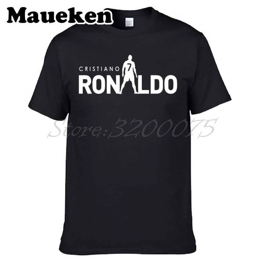 Мужская футболка Portugal 7 Cristiano Ronaldo cr7 с принтом символическим жестом W18070301 | одежда