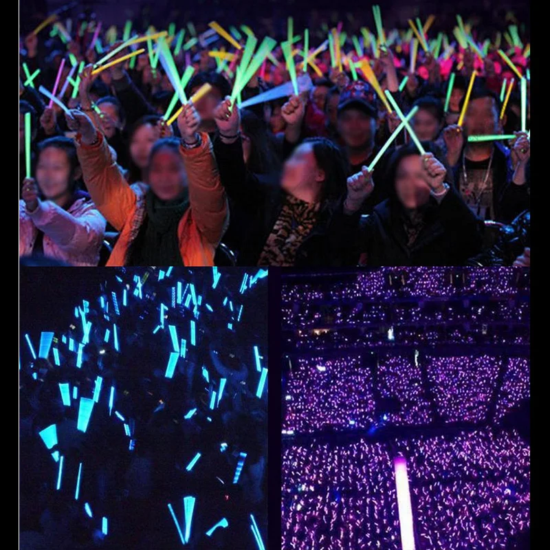 10 шт. светодиодная палочка из вспененного материала флуоресцентная