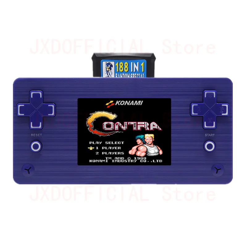 New 2.8 Inch Video Game Console Handheld Built-in 259 Games with 2 Card Support AVOUT rechargeable lithium battery | Электроника