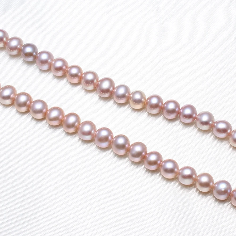 

YYW Potato Cultured Freshwater Pearl Beads new fashion natural pink purple white 5-6mm Approx 15.5 Inch Strand