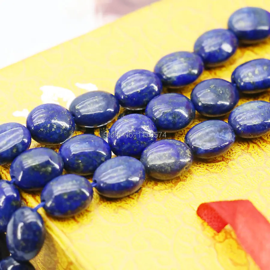 

8X10mm Accessories Dark Blue Lapis lazuli Oval Crafts Loose Beads Jasper Gem Jade Stone Faceted Girl Jewelry Making 15inch Gifts