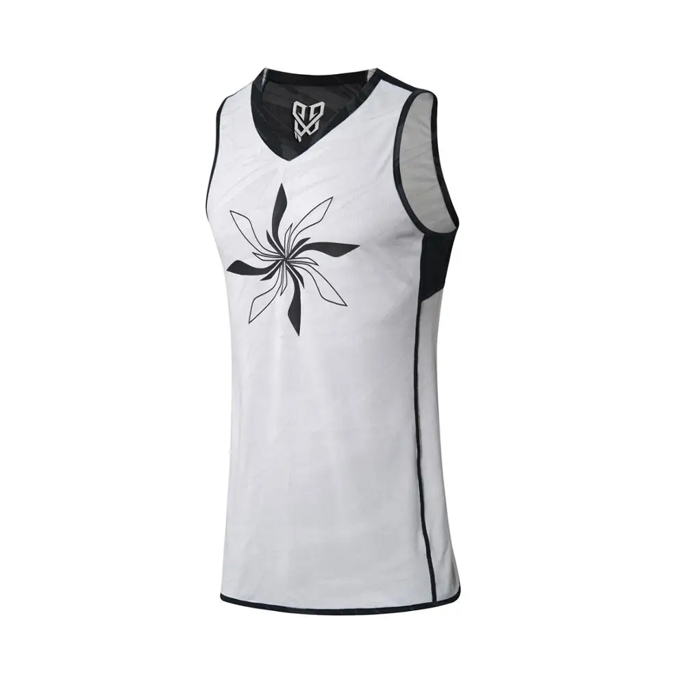 Мужская баскетбольная майка Li-Ning дышащая Двусторонняя Спортивная без рукавов