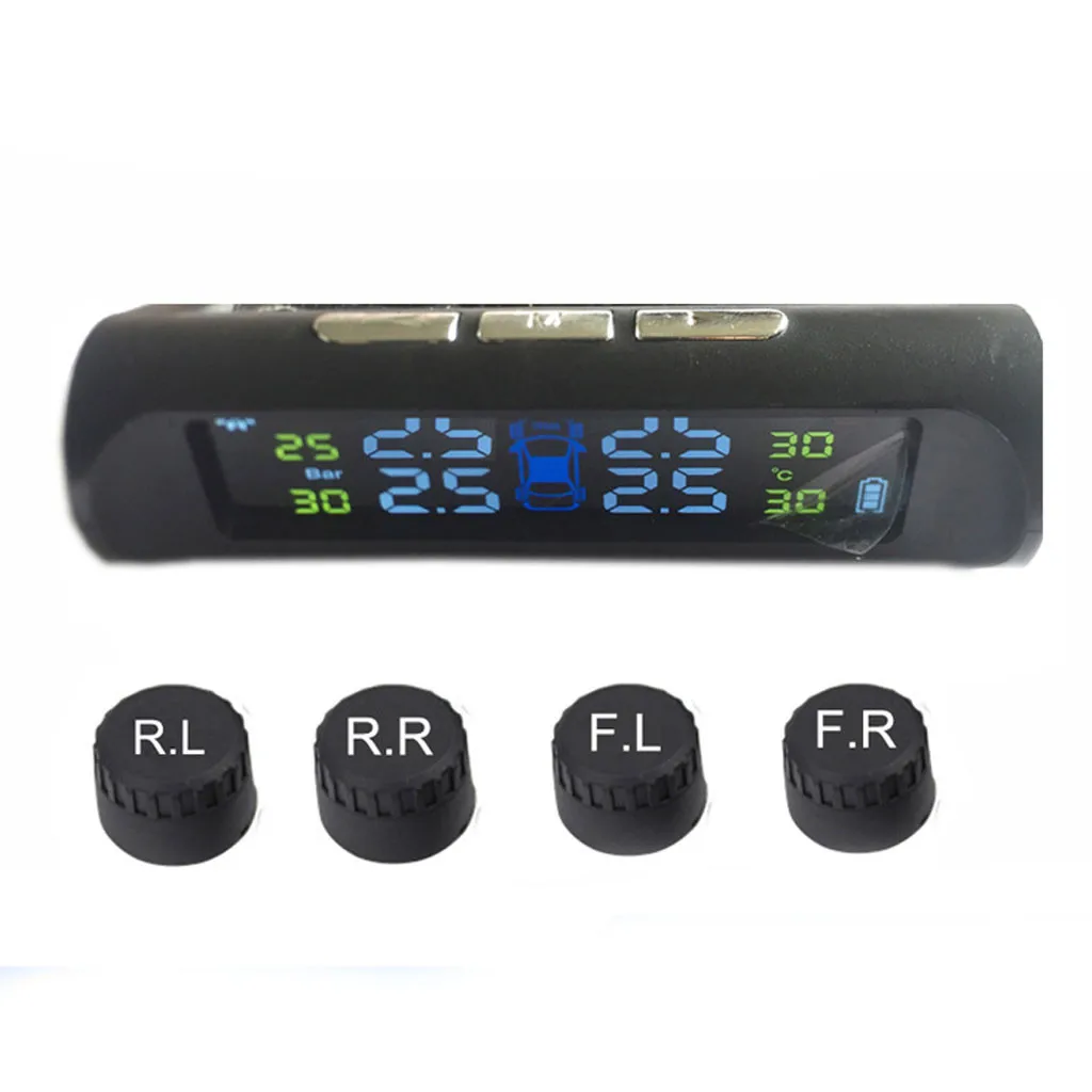 Датчик давления в шинах CARPRIE система контроля tpms 4 беспроводных внешних датчика