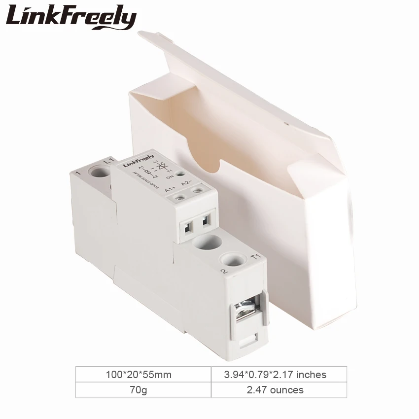 TRA23D40 Mini AC SSR твердотельный релейный модуль и плата 3 в 5 12 В 24 32 постоянного тока
