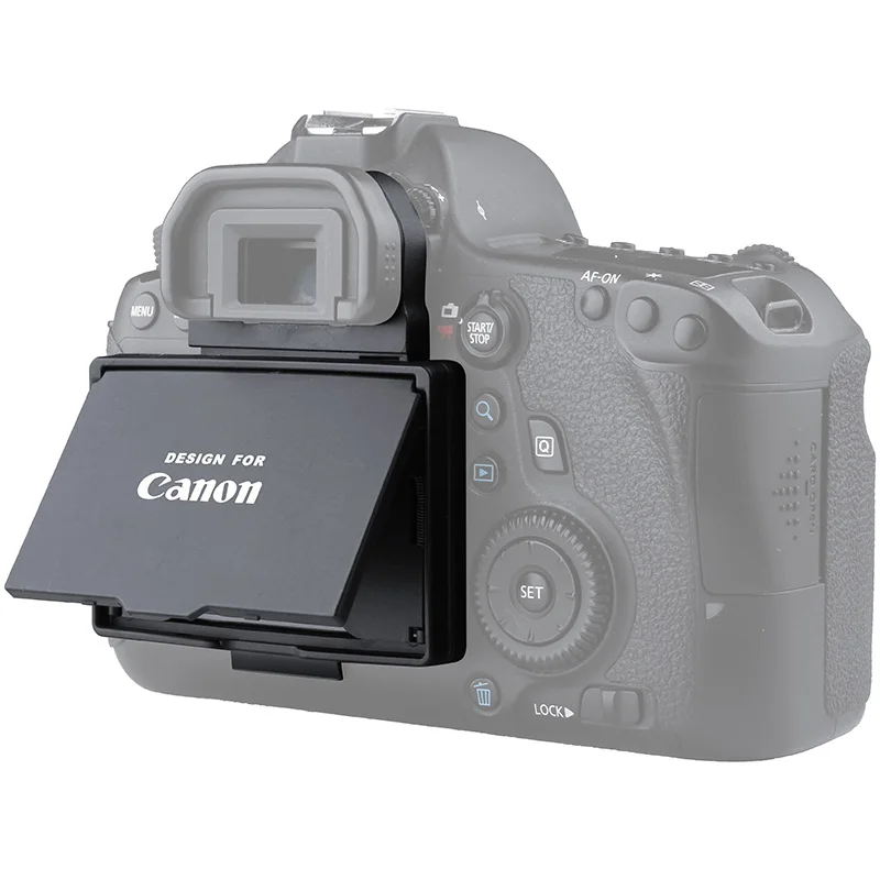 Защита ЖК-экрана всплывающее солнцезащитное покрытие для CANON EOS 6D цифровая камера