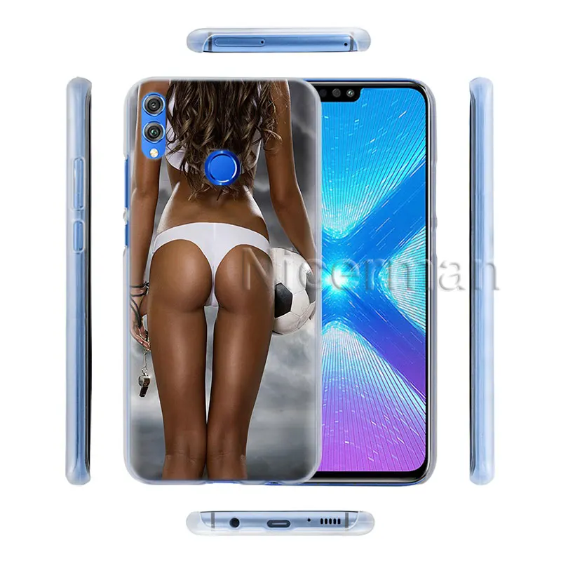 Красивый прозрачный чехол с задницей для сексуальных девушек для huawei Honor Y9 Y7 Y5 Y6 Y9 Honor 10 20 Lite 8X 8A Play чехол для телефона Coque